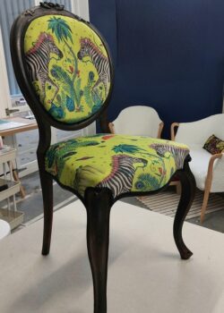 chaise medaillon anglaise