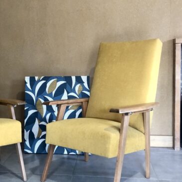 fauteuil cocktail années 50-60