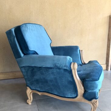 fauteuil confortable vintage