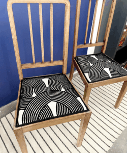 chaise art deco