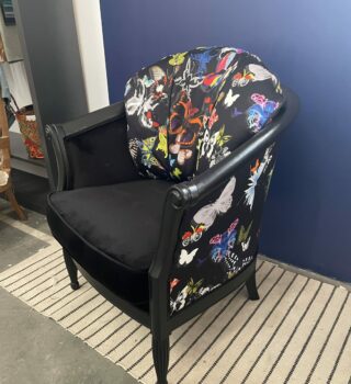 fauteuil tonneau papillon